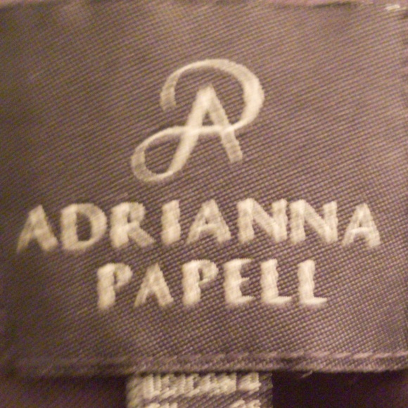 NWT Grey Lace Adrianna Papell short dress sz 4 - Picture 2 of 5